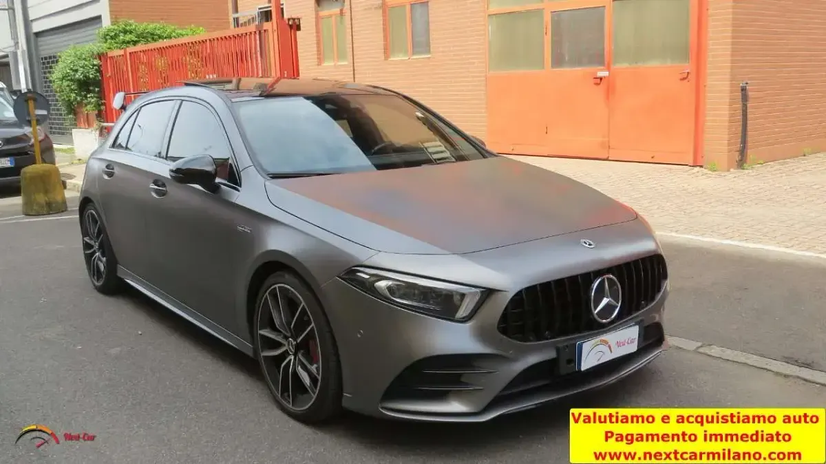 Usata Mercedes A35 AMG AMG 306 CV (225 kW) 2022 Grigio Berlina