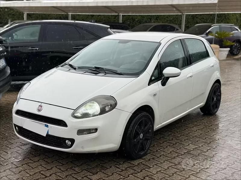 Usata Fiat Punto Evo S 95 CV (69 kW) 2012 Bianco Utilitaria