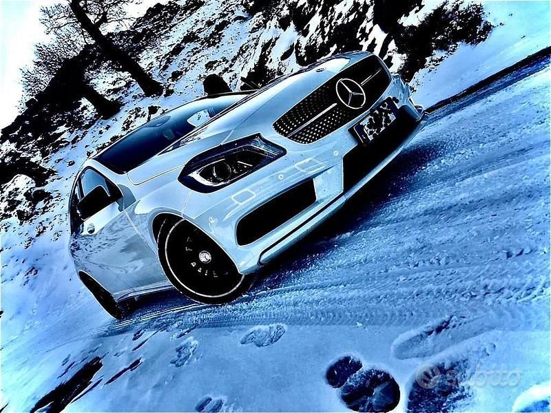 Usata Mercedes A220 AMG 170 CV (125 kW) 2015 Bianco Berlina