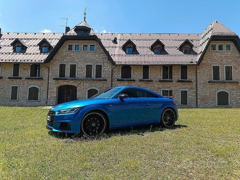 Usata Audi TT S-Line 230 CV (169 kW) 2018 Blu Coupé