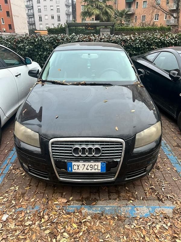 Usata Audi A3 102 CV (75 kW) 2005 Nero Berlina