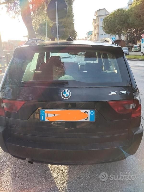 Usata BMW X3 150 CV (110 kW) 2005 Nero SUV