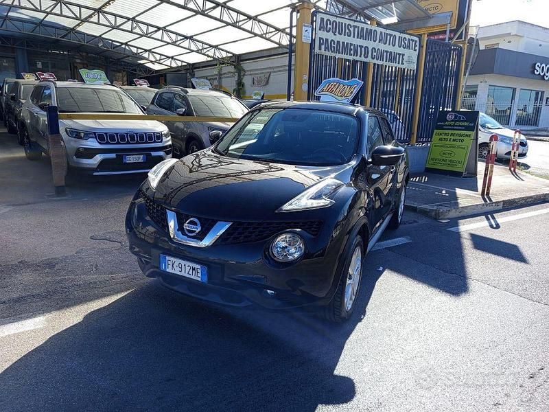 Nero(met.) Usata 2017 Nissan Juke Acenta SUV | 8800 € (Buon prezzo) - Immagine 1/4