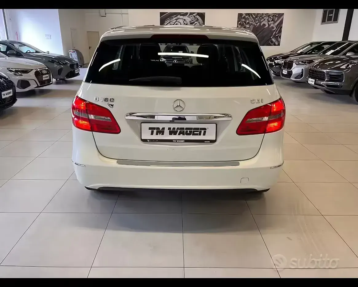 Brugt Mercedes B180 Executive 109 HK (80 kW) 2013 Hvid MPV