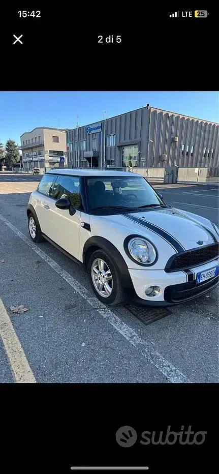Usata Mini Cooper 90 CV (66 kW) 2011 Bluazzurro Utilitaria