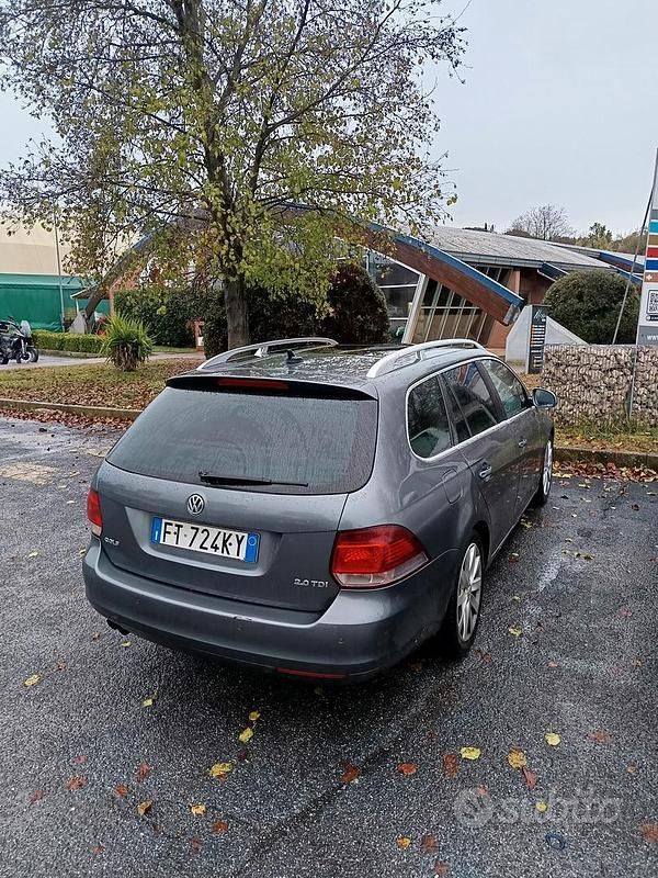 Usata VW Golf VI Highline 140 CV (102 kW) 2010 Grigio Utilitaria