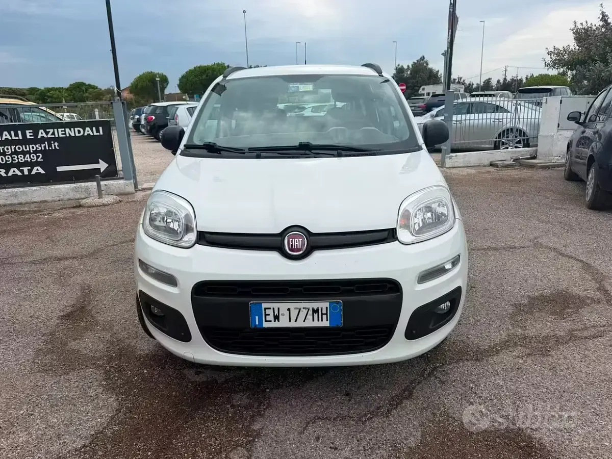 Usata Fiat Panda Easy 80 CV (58 kW) 2014 Bianco Utilitaria