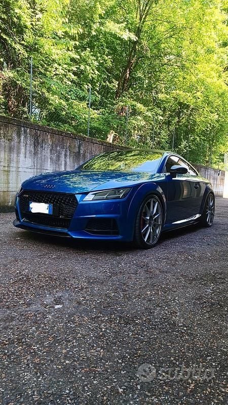 Usata Audi TTS Ambiente 310 CV (228 kW) 2016 Blu Coupé