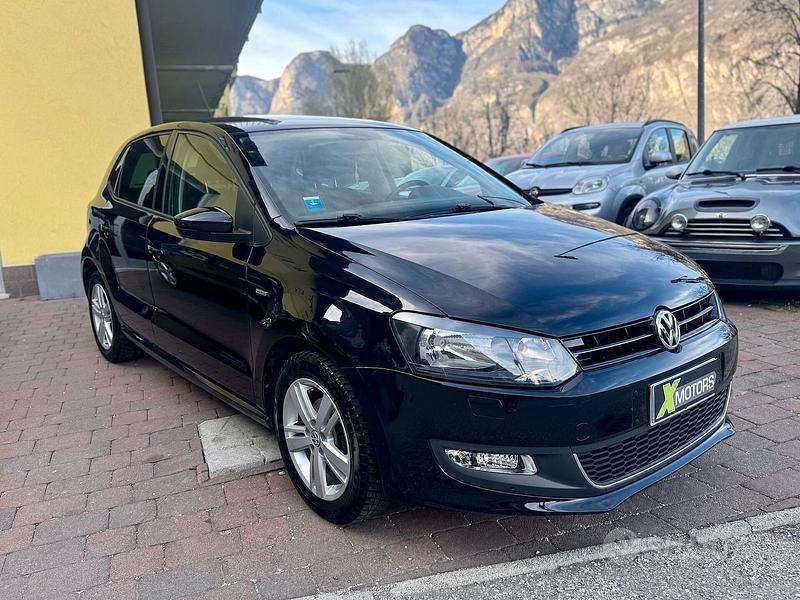 Usata VW Polo Highline 70 CV (51 kW) 2012 Nero Utilitaria