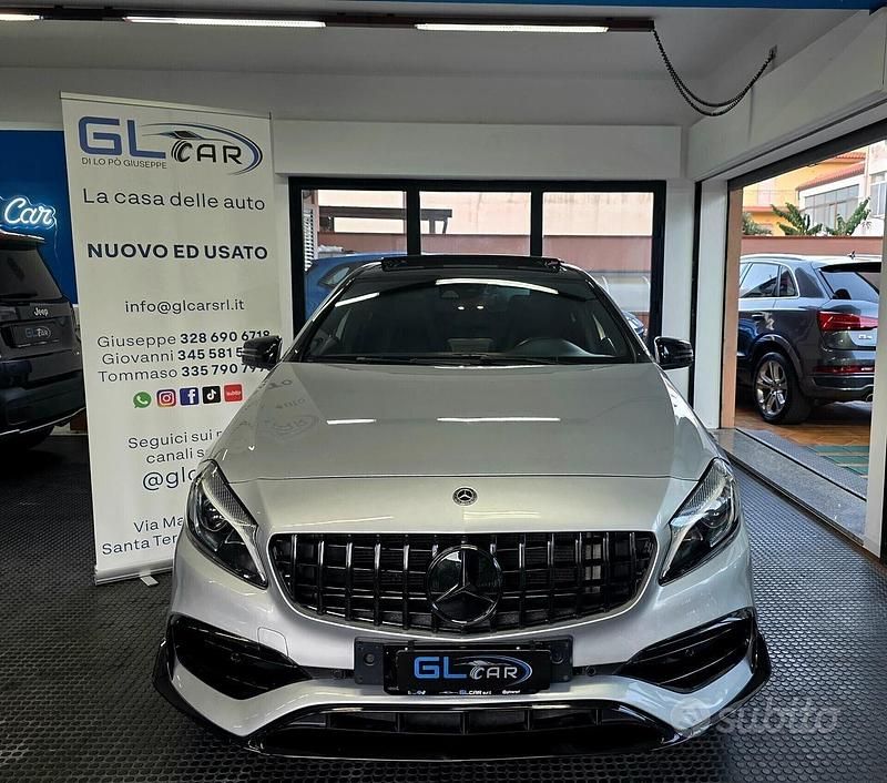 Usata Mercedes A180 Premium 110 CV (80 kW) 2018 Grigio Berlina