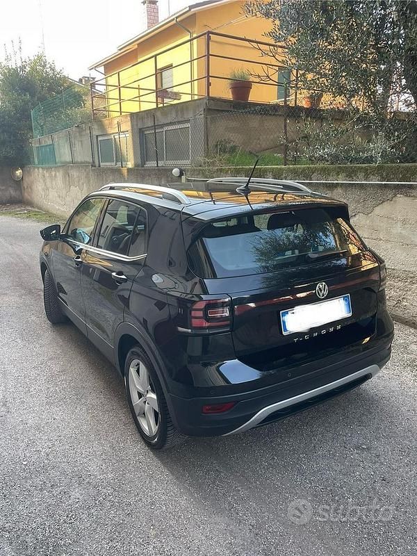 Usata VW T-Cross Advance 116 CV (85 kW) 2019 Nero SUV