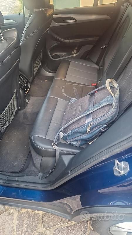 Usata BMW X3 Efficient Dynamics 190 CV (139 kW) 2018 Blu SUV