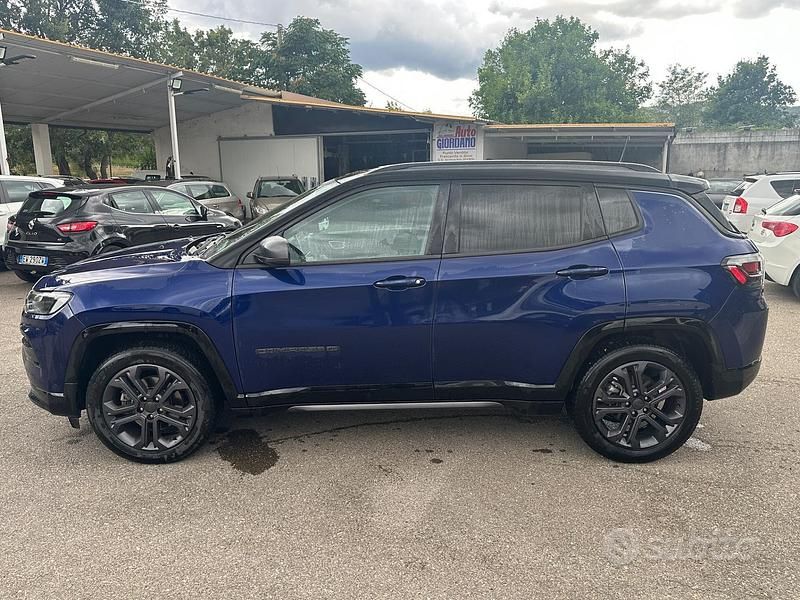 Usata Jeep Compass 130 CV (95 kW) 2021 Blu SUV