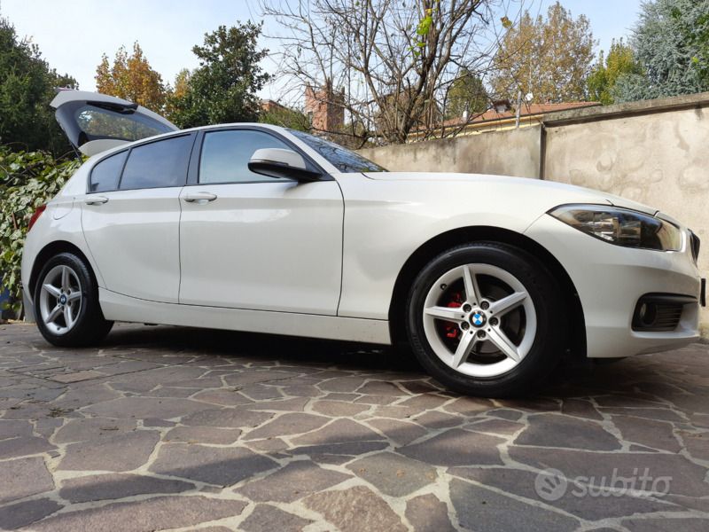 Usata BMW 116 2015 Bianco Utilitaria