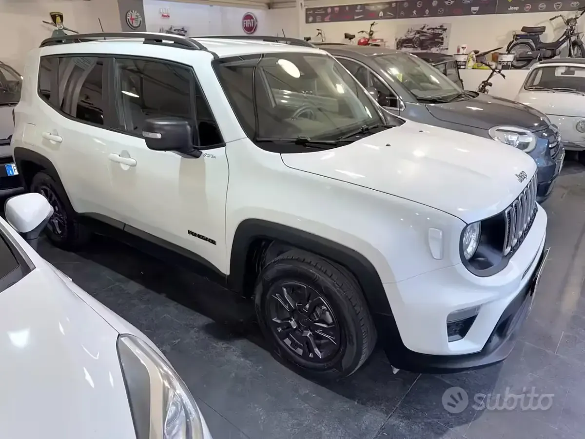 Gebraucht Jeep Renegade Longitude 130 PS (95 kW) 2022 Weiß SUV