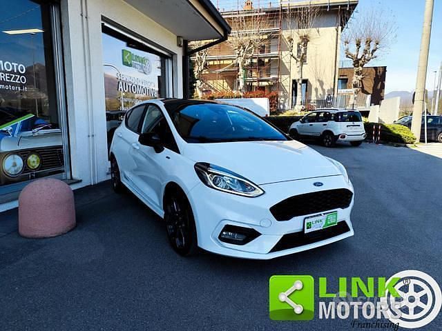 Usata Ford Fiesta ST-Line 101 CV (74 kW) 2019 Bianco Utilitaria