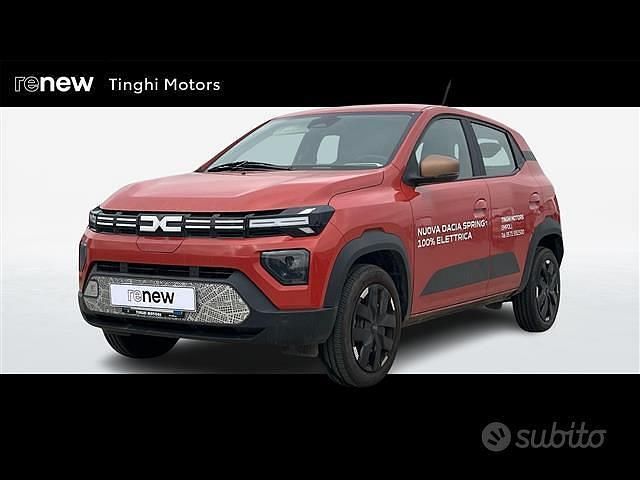 Usata Dacia Spring Extreme 47 kW (65 CV) 2024 Rosso Utilitaria