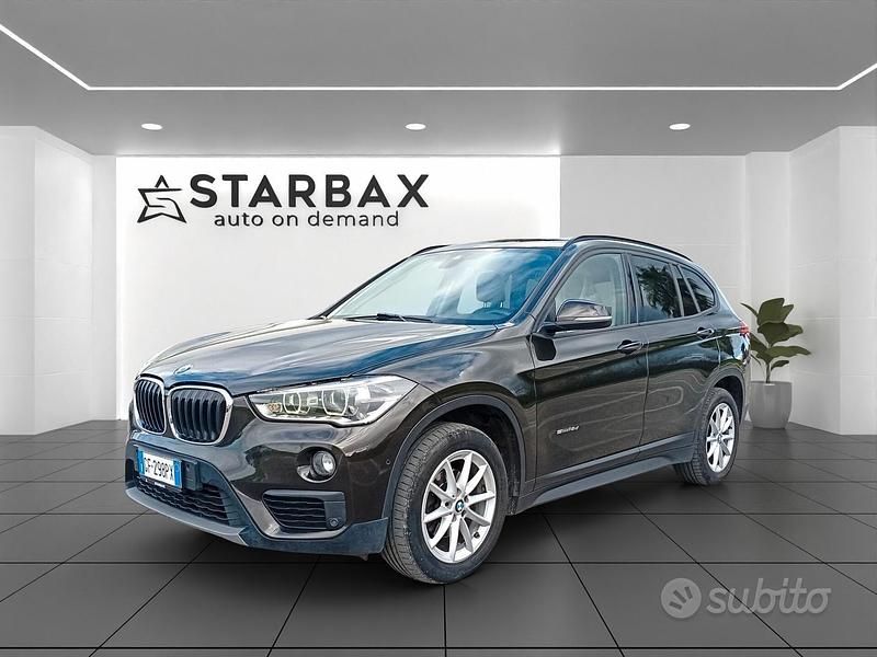 Usata BMW X1 Advantage 116 CV (85 kW) 2017 Nero SUV