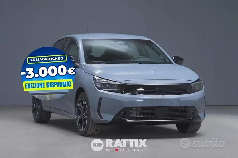Nuova Opel Corsa 110 CV (80 kW) 2025 Grigio Utilitaria