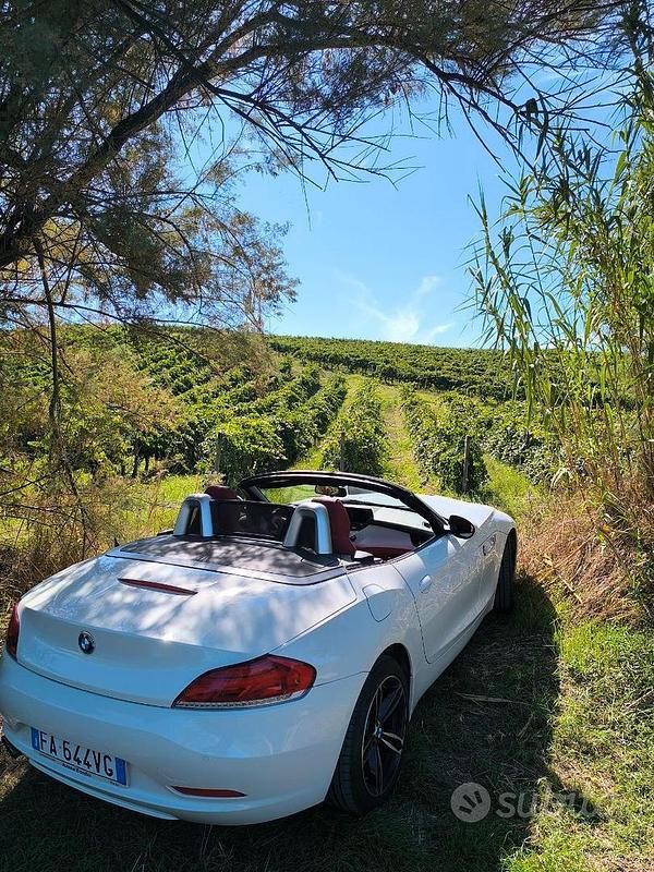 Usata BMW Z4 156 CV (114 kW) 2015 Bianco Cabrio