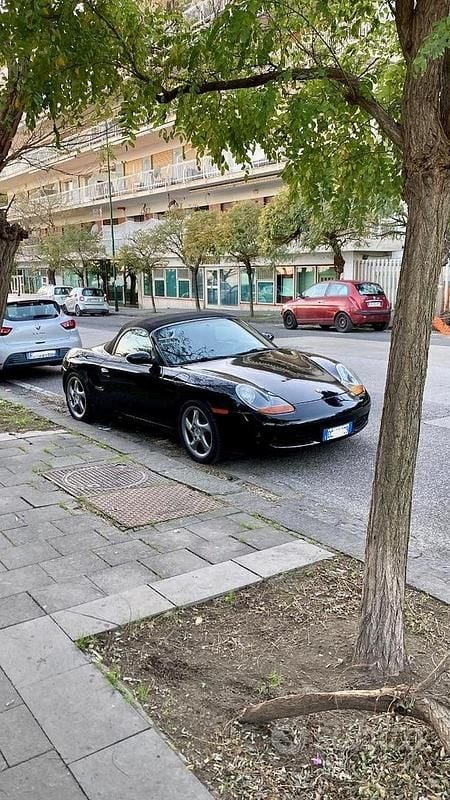 Usata Porsche 986 Boxster 228 CV (167 kW) 2003 Nero Cabrio