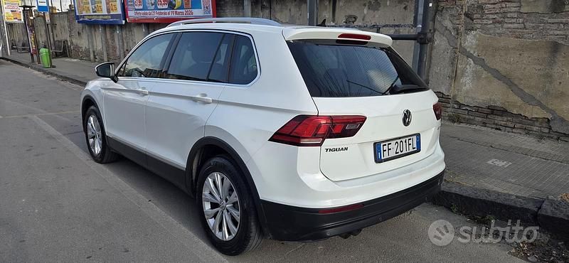Usata VW Tiguan 150 CV (110 kW) 2016 Bianco SUV