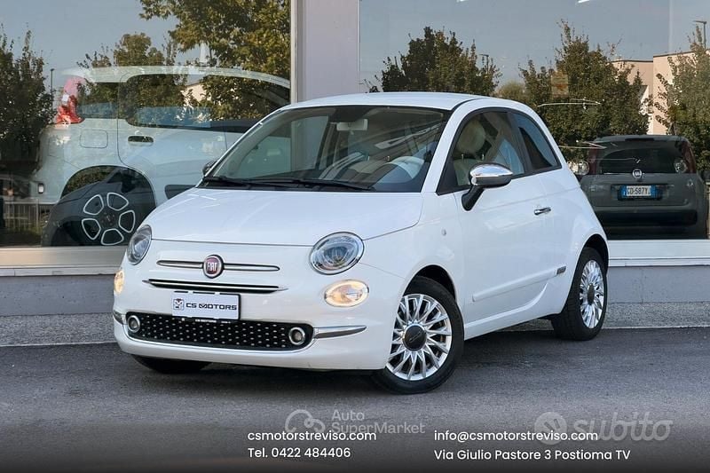 Usata Fiat 500 Lounge 69 CV (50 kW) 2020 Bianco Berlina