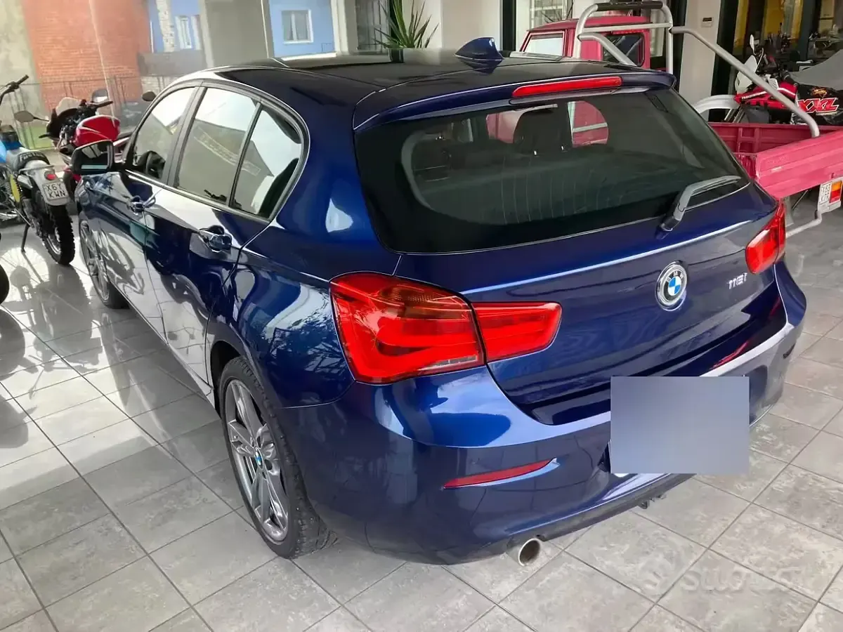 Usata BMW 118 136 CV (100 kW) 2018 Bluazzurro Utilitaria