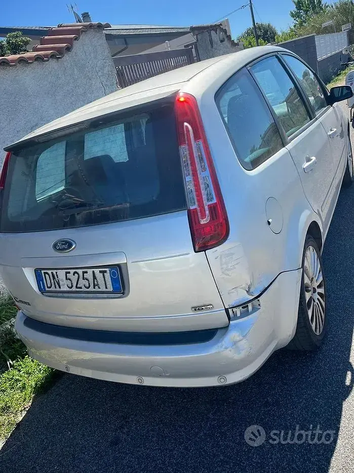 Usata Ford C-MAX Titanium 109 CV (80 kW) 2008 Grigio Monovolume