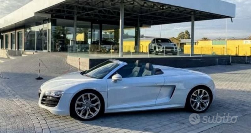 Usata Audi R8 Spyder 525 CV (386 kW) 2011 Bianco Cabrio