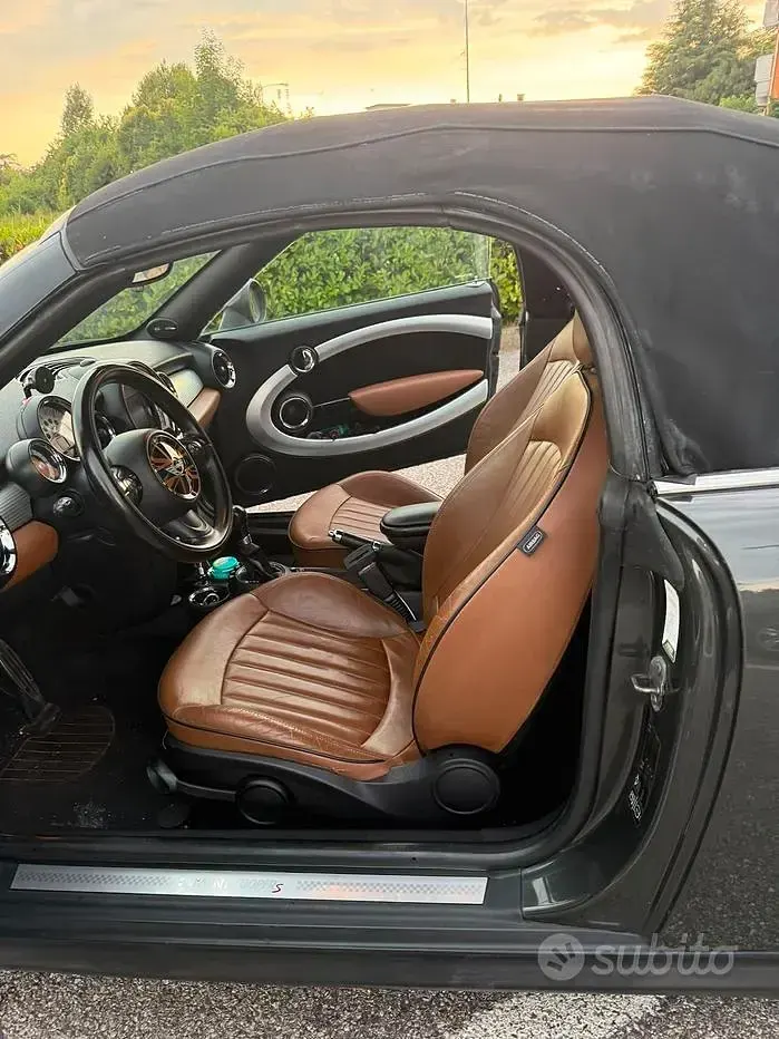 Usata Mini Cooper SD Cabriolet 143 CV (105 kW) 2012 Grigio Cabrio