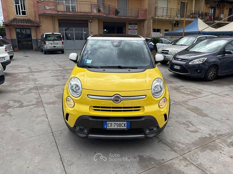 Usata Fiat 500L 120 CV (88 kW) 2014 Giallo Monovolume