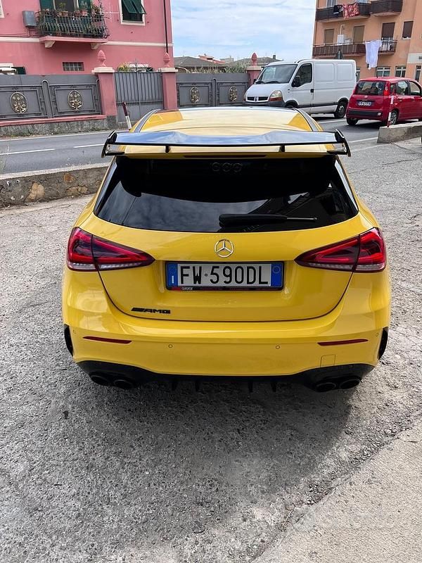 Usata Mercedes A35 AMG AMG 306 CV (225 kW) 2019 Giallo Berlina