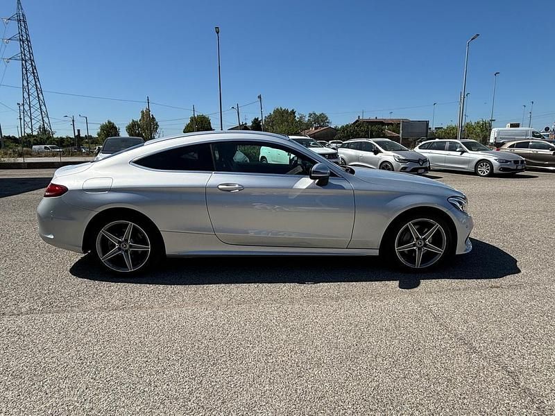 Usata Mercedes C220 Premium 170 CV (125 kW) 2017 Argento Coupé