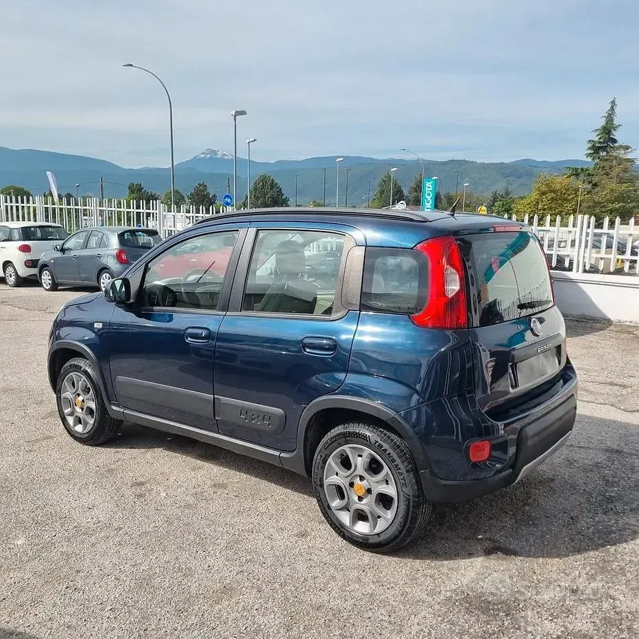 Usata Fiat Panda Cross Cross 95 CV (69 kW) 2015 Blu Utilitaria
