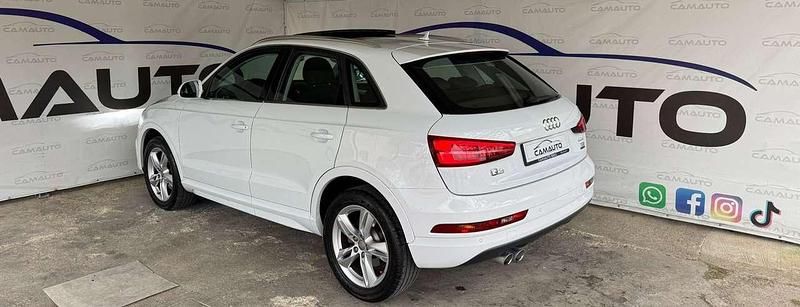 Usata Audi Q3 S-Line 150 CV (110 kW) 2015 Bianco SUV