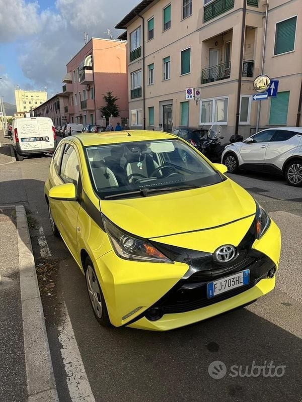 Usata Toyota Aygo 2017 Giallo Utilitaria