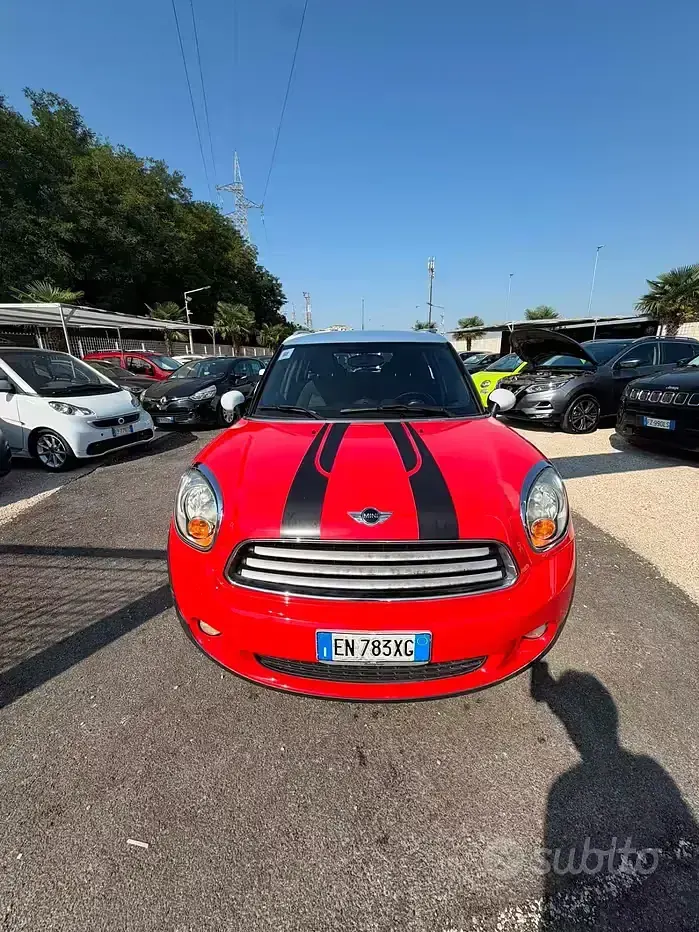 Usata Mini Cooper Countryman 111 CV (81 kW) 2012 Rosso SUV