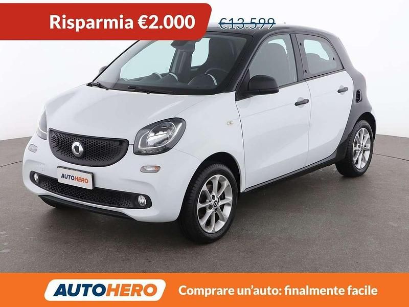 Usata Smart ForFour 71 CV (52 kW) 2017 Bianco Utilitaria