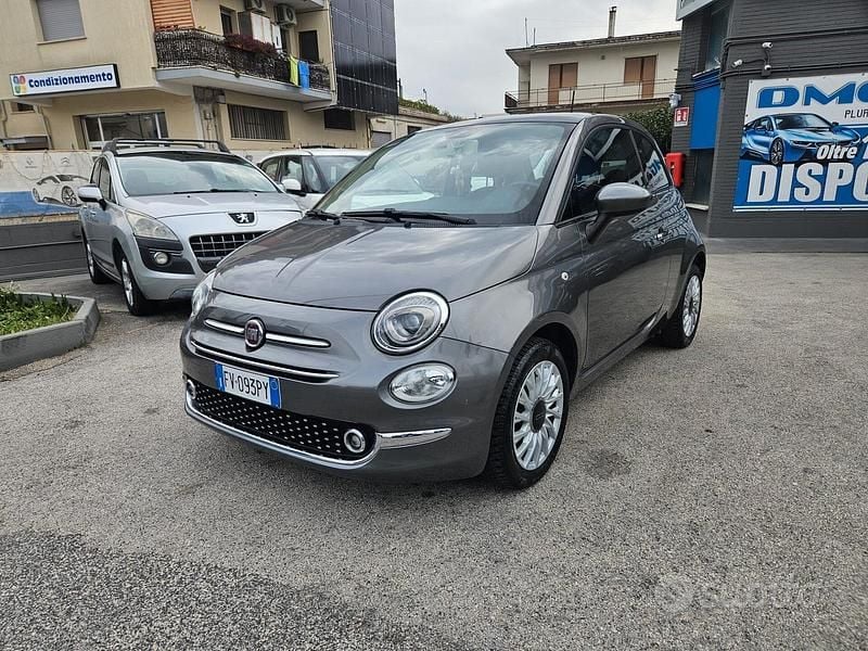 Usata Fiat 500 Lounge 69 CV (50 kW) 2019 Grigio Berlina