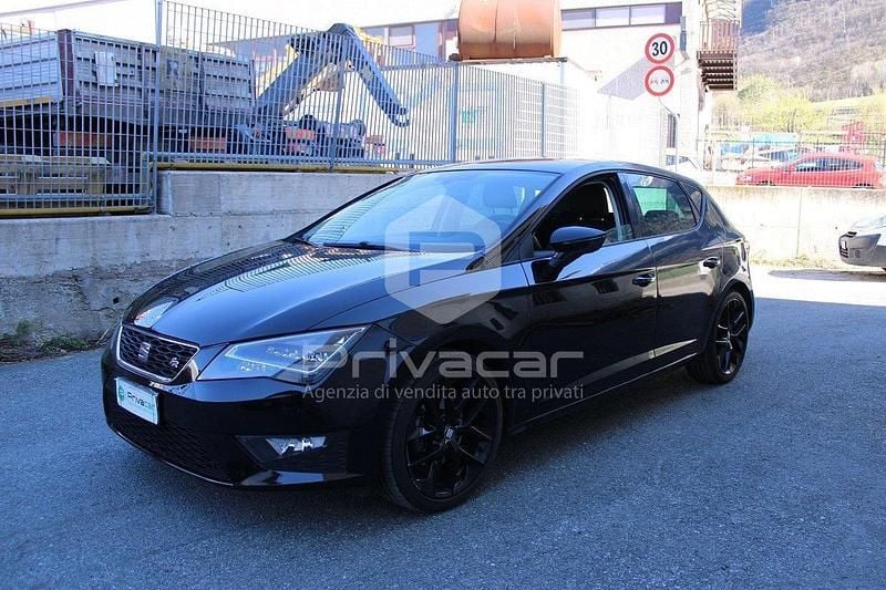 Usata Seat Leon FR 150 CV (110 kW) 2015 Nero Berlina