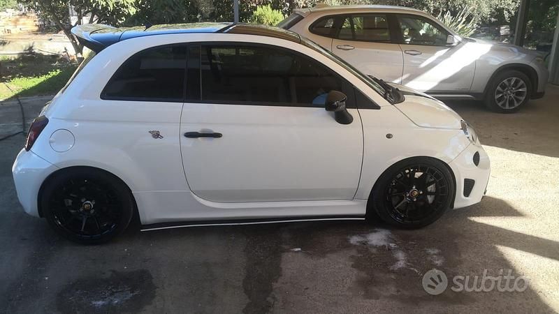 Usata Fiat 500 Abarth 135 CV (99 kW) 2012 Bianco
