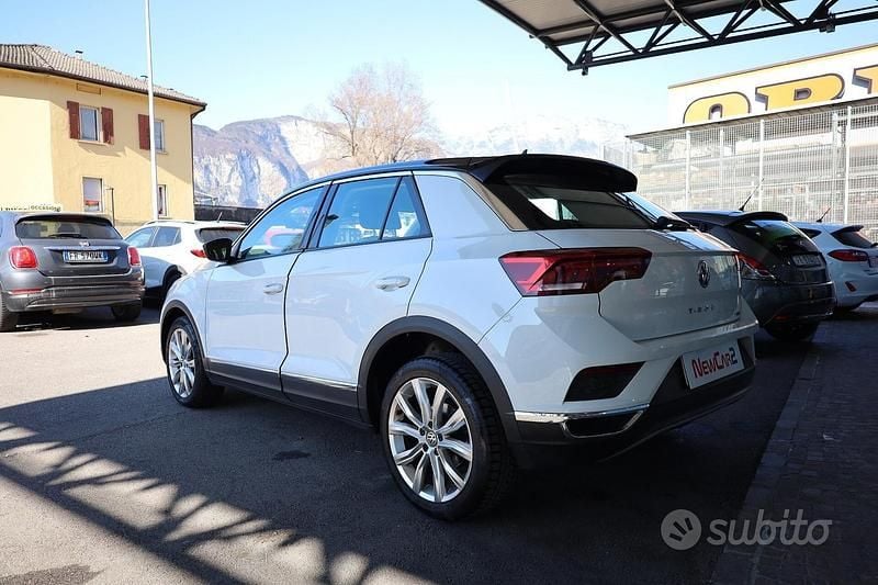 Usata VW T-Roc Advance 150 CV (110 kW) 2018 Bianco SUV