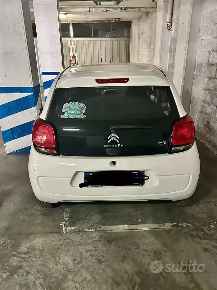Usata Citroën C1 82 CV (60 kW) 2015 Bianco Utilitaria