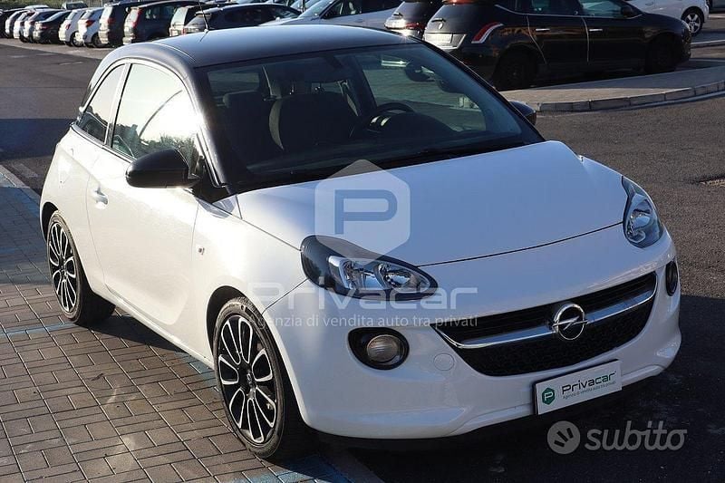 Usata Opel Adam Glam 87 CV (63 kW) 2019 Bianco Utilitaria