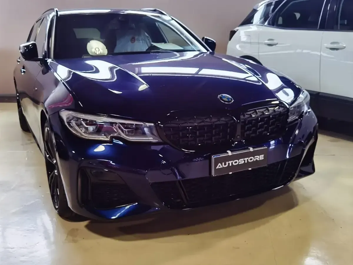 Usata BMW M340 M Sport 339 CV (249 kW) 2021 Blu Berlina