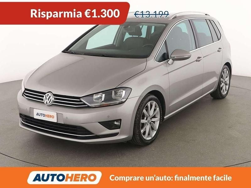 Usata VW Golf Sportsvan Highline 125 CV (91 kW) 2016 Grigio Monovolume