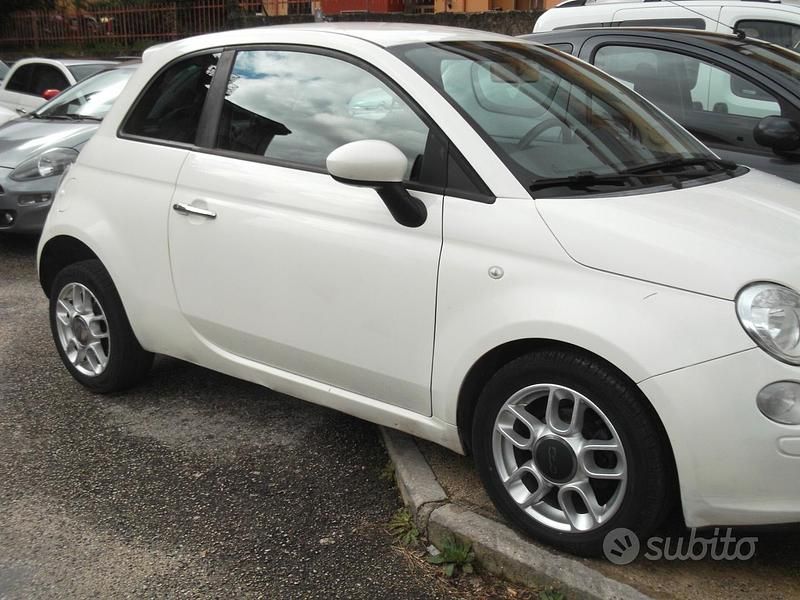 Usata Fiat 500 Sport 69 CV (50 kW) 2009 Bianco Cabrio