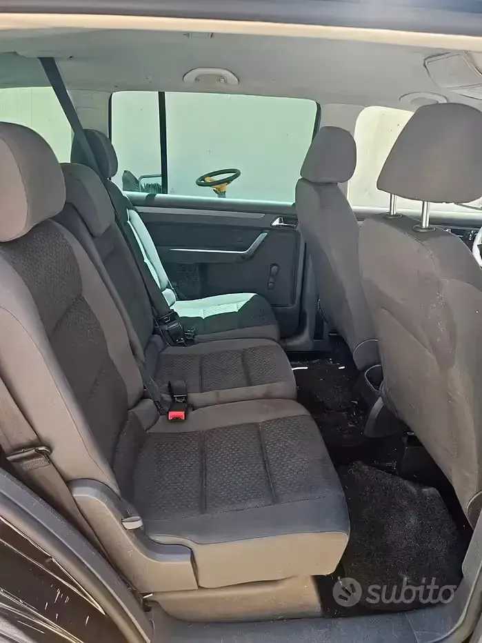 Usata VW Touran 105 CV (77 kW) 2007 Nero Monovolume