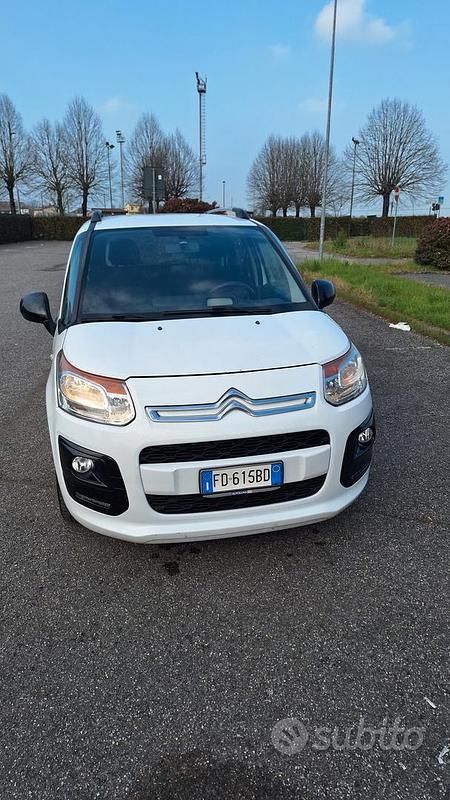 Usata Citroën C3 Picasso Exclusive 101 CV (74 kW) 2016 Bianco Monovolume